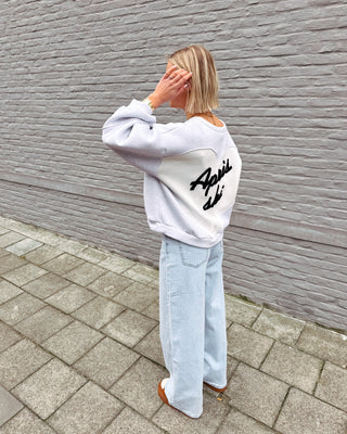 APRÈS-SKI SWEATER - GREY/BLACK