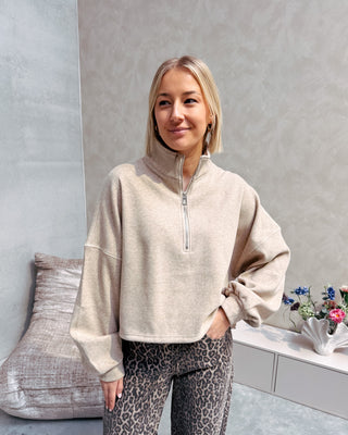 JACOTTE SWEATER - BEIGE - By Lenz