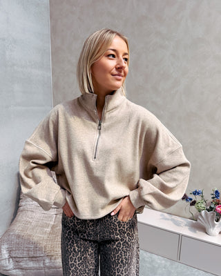 JACOTTE SWEATER - BEIGE - By Lenz