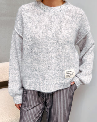 PERFECT OUTFIT KNIT - LIGHT GREY - By Lenz