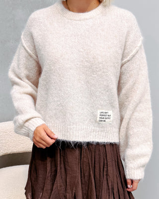 PERFECT OUTFIT KNIT - BEIGE - By Lenz