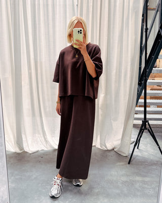 VIGO COMFY TEE - BROWN - By Lenz