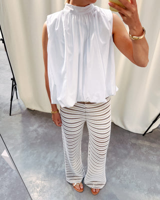 BOHO BABE KNIT PANTS - TAUPE/BEIGE - By Lenz