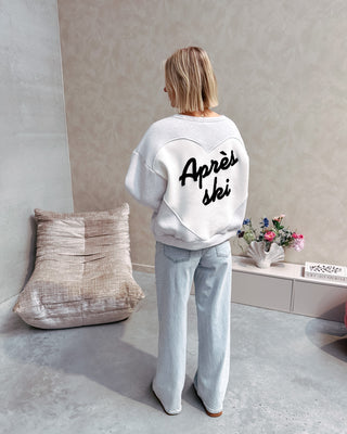 APRÈS-SKI SWEATER - GREY/BLACK