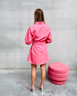 ELINA DRESS - PINK - By Lenz