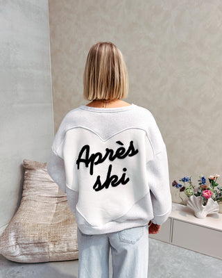 APRÈS-SKI SWEATER - GREY/BLACK