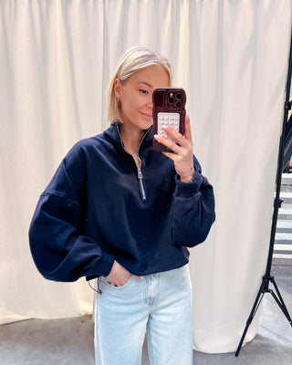 JACOTTE SWEATER - DARK BLUE