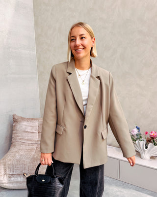 EMMA CLASSIC BLAZER - KAKI