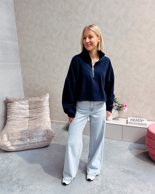 JACOTTE SWEATER - DARK BLUE