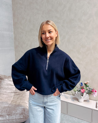 JACOTTE SWEATER - DARK BLUE