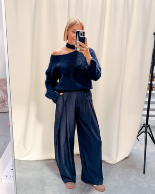 MANHATTAN PANTS - MARINE