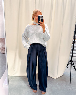 MANHATTAN PANTS - MARINE