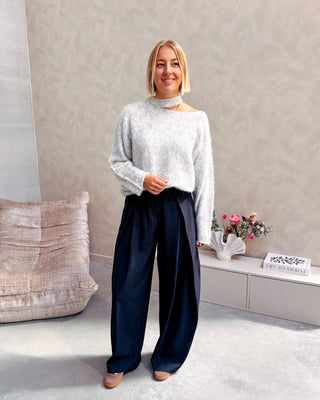 MANHATTAN PANTS - MARINE