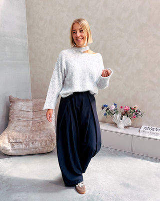 MANHATTAN PANTS - MARINE