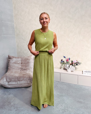 VIOLETTE IN OLIVE SUMMER SET