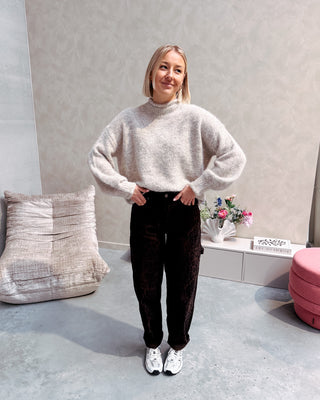 TAUPE SHIMMER KNIT - By Lenz