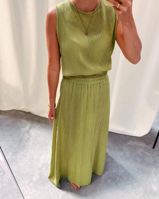 VIOLETTE IN OLIVE SUMMER SET