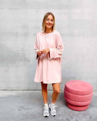 SAAR SHIRT DRESS - ROSE - By Lenz