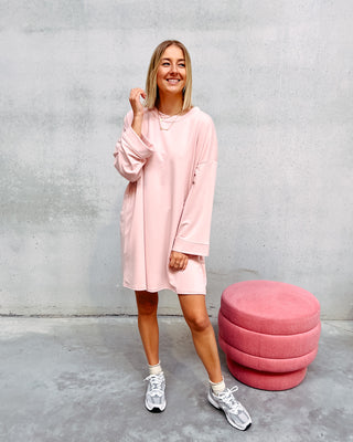 SAAR SHIRT DRESS - ROSE - By Lenz