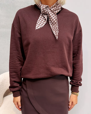 MILLIE SWEATER - BROWN - By Lenz