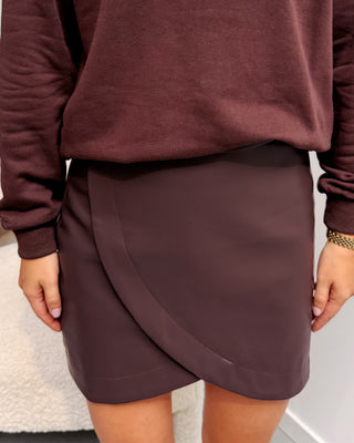 REBEL SKIRT - BROWN - By Lenz