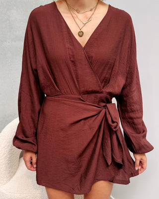 RUBY PLAYSUIT - BROWN - By Lenz