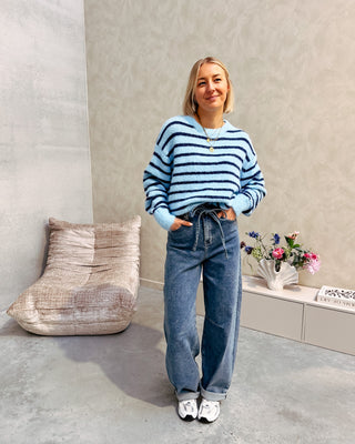 BLUE HARMONY KNIT - By Lenz