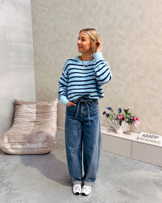 BLUE HARMONY KNIT - By Lenz