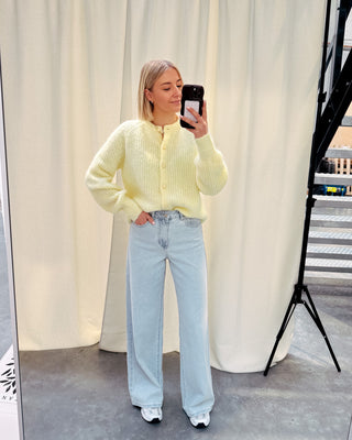 BRIGITTE CARDIGAN - YELLOW - By Lenz