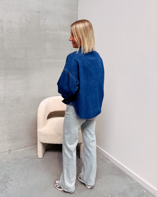 QUINN DENIM SHIRT - By Lenz