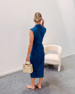 MARBELLA DENIM MAXI DRESS - By Lenz