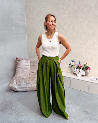 SUN CHASER CREAM TOP - By Lenz