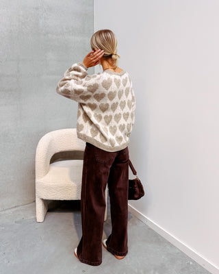 ACE DENIM JEANS - BROWN - By Lenz