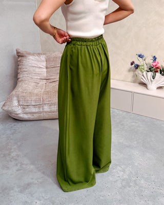COASTAL CHIC PANTS - GREEN - By Lenz
