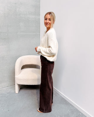 BLANCHE CARDIGAN - BEIGE - By Lenz