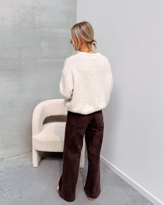 BLANCHE CARDIGAN - BEIGE - By Lenz