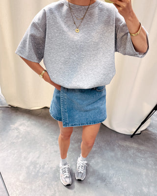 PIEN PUFFY TEE - GREY - By Lenz