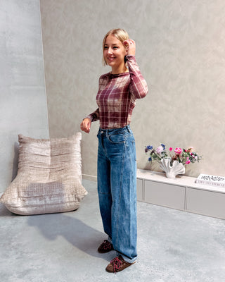 DENIM DARLING BALLOON FIT - DARK BLUE - By Lenz