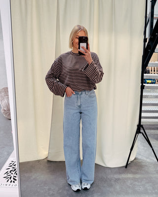 THE NEW MAUD WIDE LEG JEANS - LIGHT BLUE - By Lenz