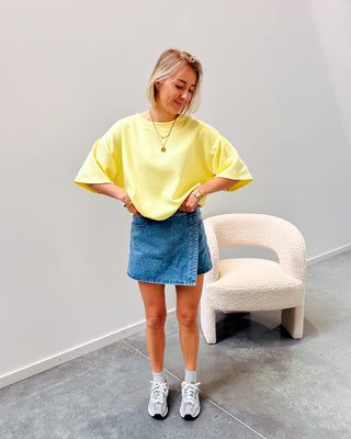 PIEN PUFFY TEE - YELLOW - By Lenz