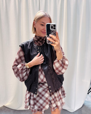 JOSIE GILET - BROWN - By Lenz