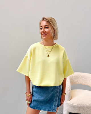 PIEN PUFFY TEE - YELLOW - By Lenz