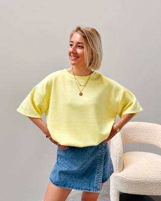 PIEN PUFFY TEE - YELLOW - By Lenz