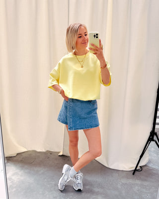 PIEN PUFFY TEE - YELLOW - By Lenz