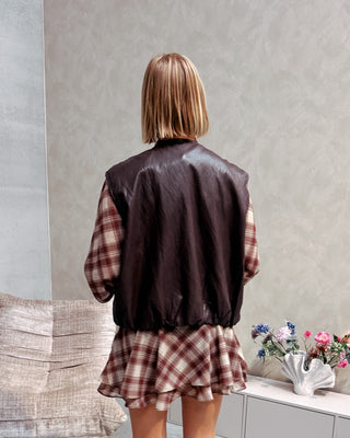 JOSIE GILET - BROWN - By Lenz