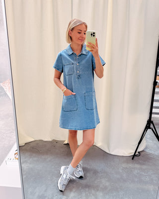 RICCI DENIM DRESS - By Lenz