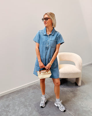 RICCI DENIM DRESS - By Lenz