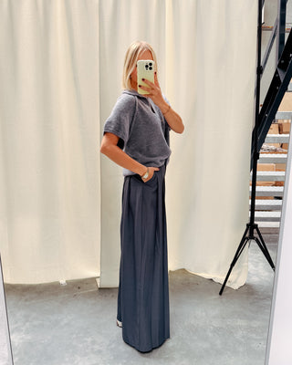 GOOD GIRL TROUSERS - GREY - By Lenz