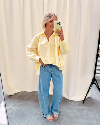 LEMON GLOW BLOUSE - By Lenz
