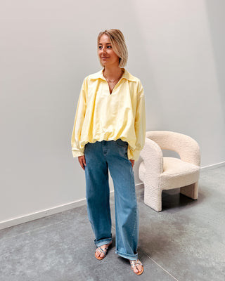 LEMON GLOW BLOUSE - By Lenz